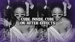 3d split cube on after effects - tutorial