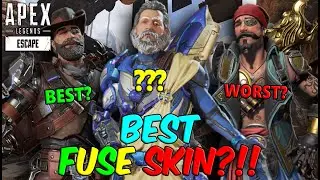 AUSSIE RANKS ALL LEGENDARY *FUSE* Skins from BEST to WORST in Apex Legends