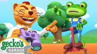 Gecko Is In Trouble! What is Weasel Doing? | Animals for Kids | Funny Cartoons | Learn about Animals