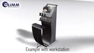 GlimmPod different stands by Glimm
