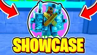 How To Get COMMANDER CAMERAMAN SHOWCASE In Toilet Tower Defense! Roblox