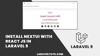 Install NextUI with React Js in Laravel 9