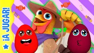 Huevitos Sorpresa de Disfraces Halloween con Bartolito 🎃 #halloween 🌈 A JUGAR 🥳