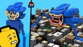 Building LEGO Sonic Tapes (Shin Sonic)