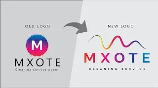 Redesigning Old Logo with New Idea - Letter m logo - How to Design Logo - Illustrator tutorial