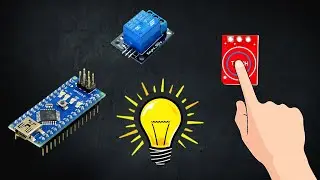 Touch Light Using TTP223 Touch Sensor & Arduino By Technoesolution | #arduinoproject