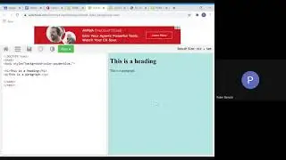 Simple Web Page Assignment Explanation 2020 09 28