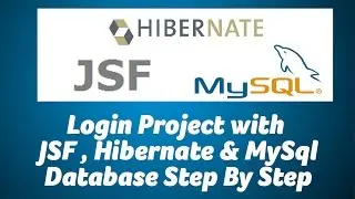 JAVA JSF and Hibernate Login Project