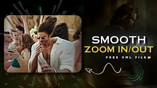 Smooth Circular Zoom in/out Transition XML File ⚡[Alight Motion Free XML] X7 Creations
