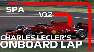 F1 2021 Onboard Ferrari V12 Engine Swap | Charles Leclerc Ferrari Onboard | Assetto Corsa F1 V12 Mod