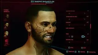Cyberpunk 2077 Вступление Начало Создание Персонажа №001 RTX 3070