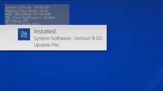 PS4 12.50 Downgrade To 9.00 Jailbreak (Testkit)