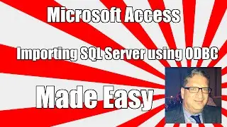 Access importing from SQL server ODBC - Access 2003, Access 2010, Access 2013 Access 2016 tutorial