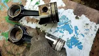 Ремонт 402 двигателя , разворачивание шатунных втулок , ГБЦ 4216 на 402 двигатель