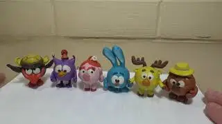 Нюша из пластилина. Нюша из серии мультфильмов о смешариках.