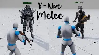 X - Game Animation Sample | Npc Melee