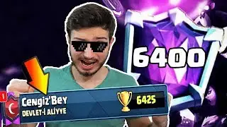 REKOR GELDİ! 6400 KUPA YAPTIM ( NİHAİ ŞAMPİYON OLMAK ) !!! - Clash Royale