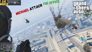 MICHAL ATTACT FBI OFFICE || #gaming #gta5 #crown #viral #trending #gtaonline