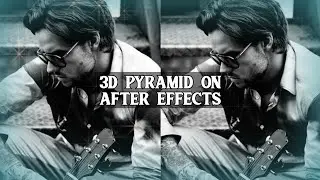 3d pyramid on after effects - tutorial