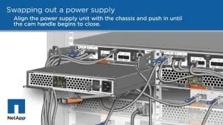 Swapping out a power supply in FAS2600 system