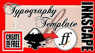 Typography Template Inkscape to FontForge