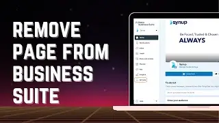 How to Remove Facebook Page from Meta Business Suite