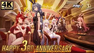 [4K60fps] Brilliant Bright | Honkai Impact 3 Global 3rd Anniversary Event