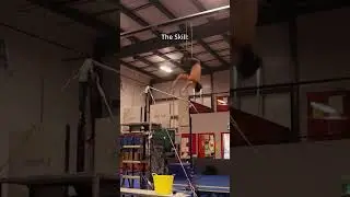 First triple Kovacs connection in 🇨🇦? #gymnastics #highbar #fail