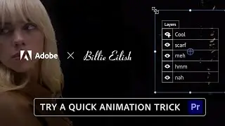 Try a Quick Animation Trick in Adobe Premiere Pro | Adobe Video