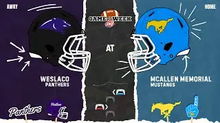 Football - Weslaco Vs McAllen Memorial - Week 2 - 2024 | McAllen ISD