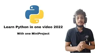 Python in One Video 2022 | Bangla | With One Mini Project