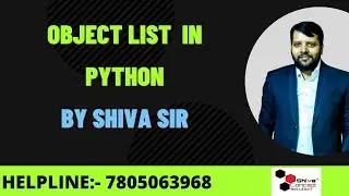 List of objects in Python, How to create object list in Python, #objectlistinpython, #listobject