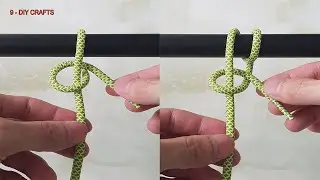 3 Essential Knots You Need To Know - Most Usefull Knots In Life #3