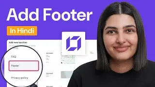 How to Add a Footer Section To Your Website Using Hostinger Website Builder