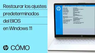 Restaurar los ajustes predeterminados del BIOS en Windows 11 | Soporte para equipos HP | HP Support