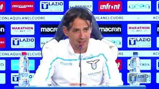 La conferenza stampa di mister Inzaghi alla vigilia di Lazio-Parma