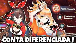 ELE É MAIN AMBER E TEM CONSTELAÇÃO DA YOIMIYAKKKKK | Análise De Conta #47