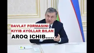 MIRZIYOYEV ALKASH VA XOTINBOZ AMALDORLAR HAQIDA (TANQIDIY MAJLIS)