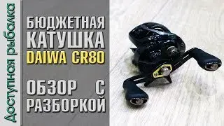 Бюджетная Мультипликаторная Катушка DAIWA CR80 с АлиЭкспресс. Разборка, выбор DAIWA CC80, CG80, CA80