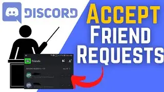 How To Accept A Friend Request On Discord Mobile | How To Accept Friend Requests On Discord Mobile