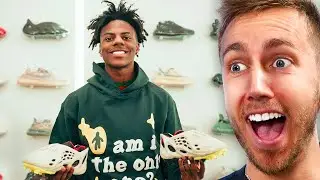 Miniminter Reacts To IShowSpeed Goes Shopping for Sneakers at Kick Game