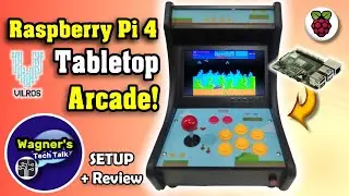 Vilros Arcade Mini Tabletop Home Arcade for the Raspberry Pi 4