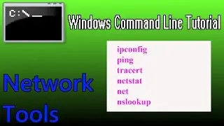 Network troubleshooting using N/W tools ipconfig, ping, tracert, netstat, nslookup and net command