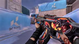 Crimsonbeast Vandal | valorant new bundle skin