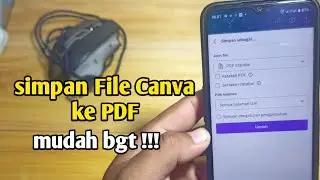 cara menyimpan canva ke PDF di hp android