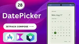 Custom Date Picker using Material 3 in Jetpack Compose 