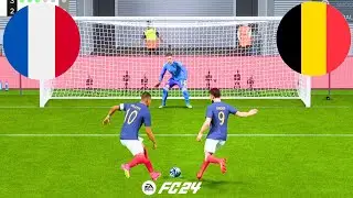 GERMANY VS FRANCE FC 24 PENALTY SHOOTOUT EURO 2024 FINAL FIFA 24 PENALTIES