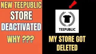 Teepublic Deactivated my New ACCOUNT | What I think