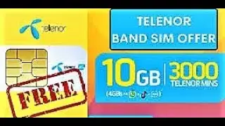 Telenor Band SIM Offer |10GB Data | Bilkul free | Telenor Latest offer