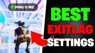 *BEST* ExitLag Settings | Fortnite (Get 0 Ping)
